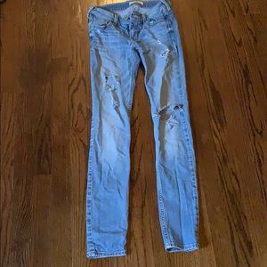 Hollister light washed jeans